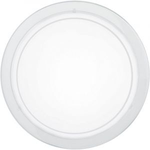 Witte plafonnière glas, Agena