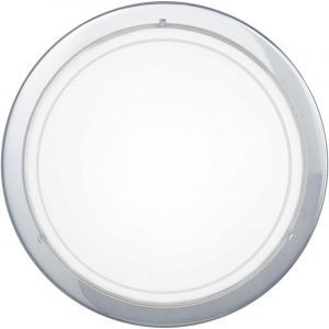Chromen plafonnière glas, Agena