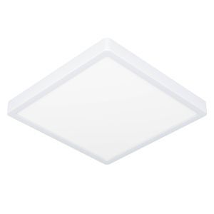 Witte plafonnière kunststof, Geraldo, 20,5W, 3000K LED