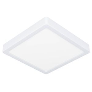 Witte badkamer plafondlamp kunststof, Geraldo, 17W, 3000K LED, IP44