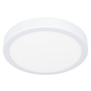 Witte badkamer plafondlamp kunststof, Geraldo, 17W, 3000K LED, IP44
