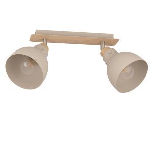 Beige moderne plafondspot aluminium, Andy