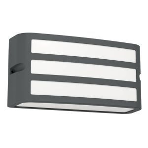 Antraciete buitenlamp kunststof, Cesar, IP54
