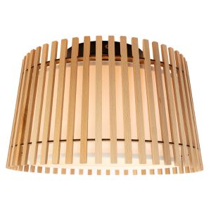Landelijke plafondlamp hout, Farah