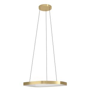 Gouden design hanglamp aluminium, Samson, 25,2W, 3000K LED