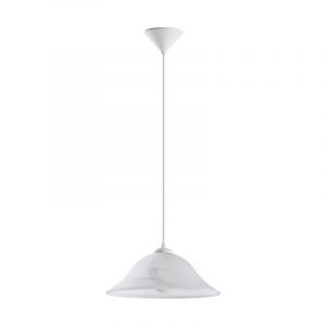 Witte hanglamp glas, Anouar