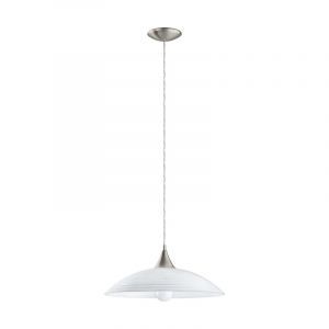 Witte hanglamp glas, Valgano
