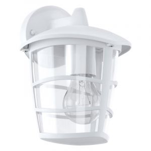 Witte moderne buitenlamp kunststof, Inas, IP44