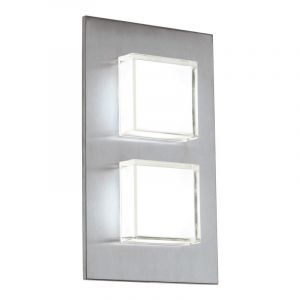 Zilveren moderne buitenlamp rvs, Jorien, 3W, 3000K LED, IP44