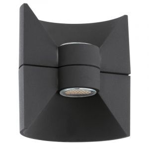 Antraciete moderne buitenlamp aluminium, Josefina, 3W, 3000K LED, IP44