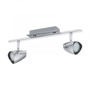 Chromen design plafondspot, Akke, staal