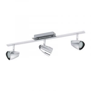 Chromen design plafondspot, Akke, staal