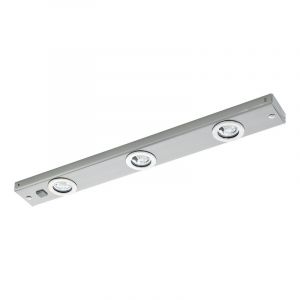 Nikkelen moderne plafondlamp metaal, Jary, 2W, 3000K LED, met schakelaar