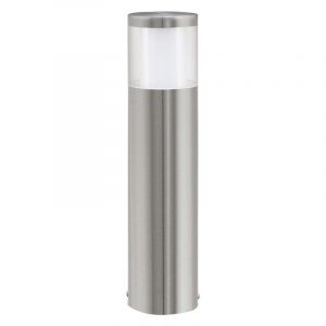 Zilveren moderne buitenlamp kunststof, Neele, IP44