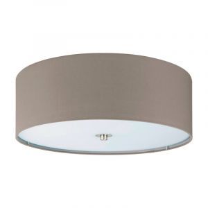 Taupe moderne plafondlamp stof, Abano