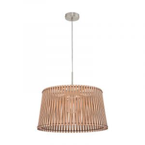 Landelijke hanglamp hout, Berry