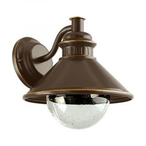 Bircan buitenlamp - Bruin Koper