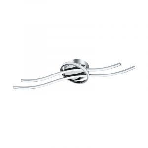Chromen design plafonniere, Tinus, aluminium, 6w 3000K (warm wit) LED