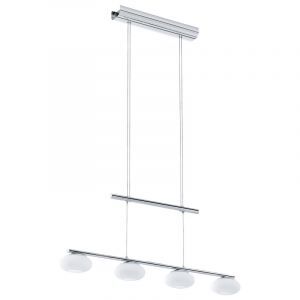 Chromen moderne hanglamp staal, Frederico, 4W, 3000K LED