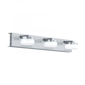 Chromen moderne wandlamp kunststof, Busra, 7W, 3000K LED, IP44