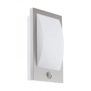 Buiten wandlamp Lyam RVS wit