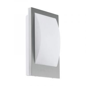 Buiten wandlamp Lyam RVS wit