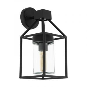 Moderne buiten wandlamp Riff Gegalvaniseerd Staal Zwart