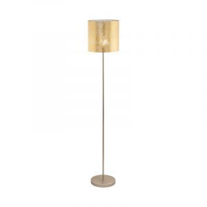 Stalen vloerlamp Megan beige