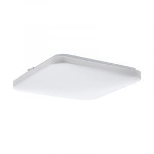 Witte plafonniere Eloise, staal, 17w 3000K (warm wit) LED