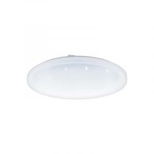 Witte plafonniere Eloise, staal, 33w 3000K (warm wit) LED