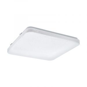 Witte plafonniere Eloise, staal, 11w 3000K (warm wit) LED