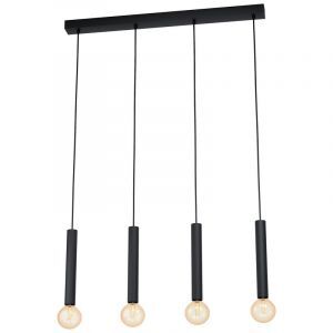 Zwarte hanglamp metaal, Nicholas