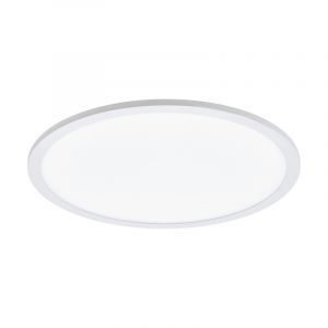 Witte plafonniere Ericus, aluminium, met verstelbare lichtkleur