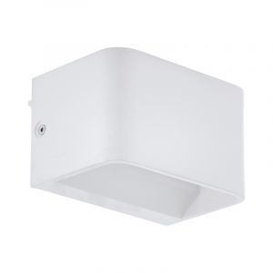 Witte wandlamp Tjalle, aluminium, 6w 3000K (warm wit) LED