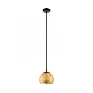 Gouden design hanglamp glas, Gaston