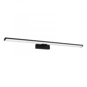 Zwarte moderne spiegelverlichting aluminium, Nancy, 14W, 4000K LED, IP44