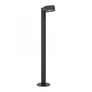 Zwarte moderne buitenlamp, Liliana, staal, 6w 3000K (warm wit) LED