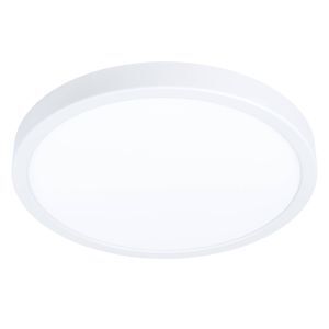 Witte smart plafondlamp kunststof, Geraldo, 19,5W, warm tot koud wit verstelbare LED, IP44