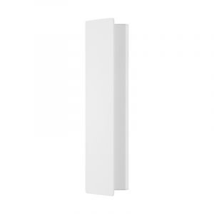 Witte moderne wandlamp, Zion, aluminium, 12w 3000K (warm wit) LED