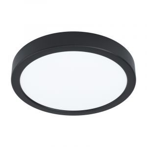 Zwarte plafondlamp Pascale, staal, 16w 3000K (warm wit) LED