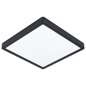 Zwarte plafondlamp Pascale, staal, 20w 3000K (warm wit) LED