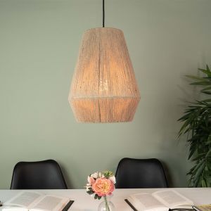 Rotan hanglamp bruin, Wilbert