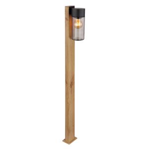 Bruine moderne buitenlamp rvs, Kiymet, IP44