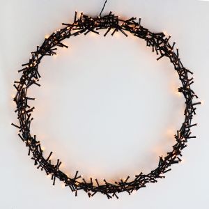 Kerstkrans ring - 48 cm