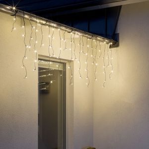 3 meter uitbereiding koppelbare ijspegelverlichting, 70 cm hoog, warm wit, IP44, voor de Basic serie