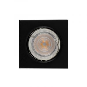 Meco inbouwspot, zwart