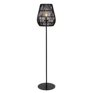 Zwarte buitenlamp landelijk, Nerida, IP44
