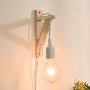 Witte wandlamp Fix, Driehoek