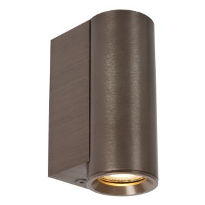 Roestkleurige wandspot modern, Dupla