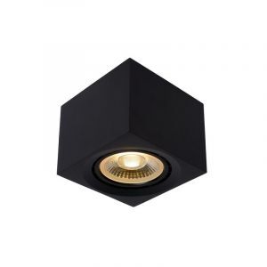 Moderne plafondlamp Fedler, Zwart